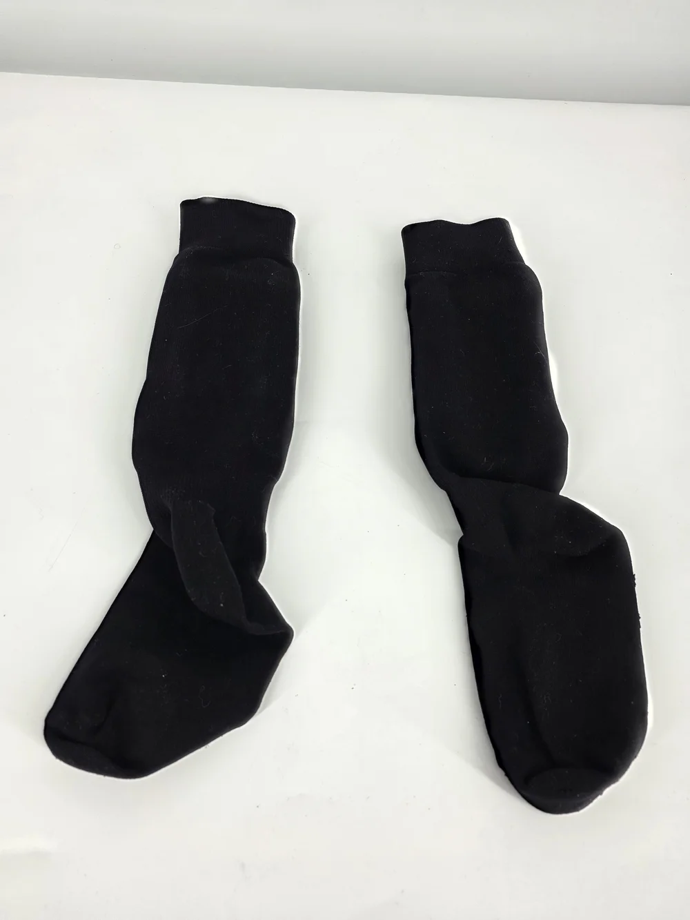 Adidas Youth Soccer Shin Guard Socks Integrated Padded Guard Black
